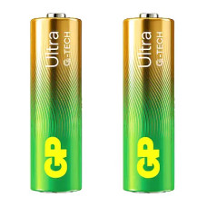 Батарейка AA (LR-6) GP ULtra Alkaline (2шт на блистере) (цена за 1шт)