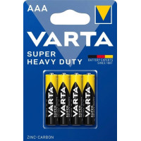 Батарейки VARTA R03 (AAA) Varta Super Heavy Duty 4bl (цена за 1шт)