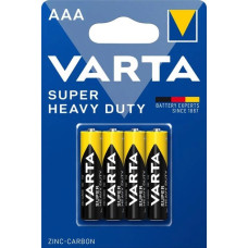 Батарейки VARTA R03 (AAA) Varta Super Heavy Duty 4bl (цена за 1шт)