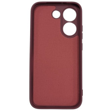 Чехол-силикон Getman Liquid Silk Full Camera Xiaomi Poco X8 Pro, Marsala