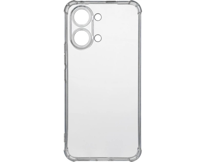 Чехол-силикон Getman Ease logo усиленные углы Xiaomi Poco X8 Pro Max, прозрачный