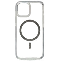 Чохол-силікон Shine MagCase Grey iPhone 15, Прозорий