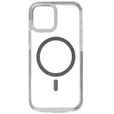 Чохол-силікон Shine MagCase Grey iPhone 15, Прозорий