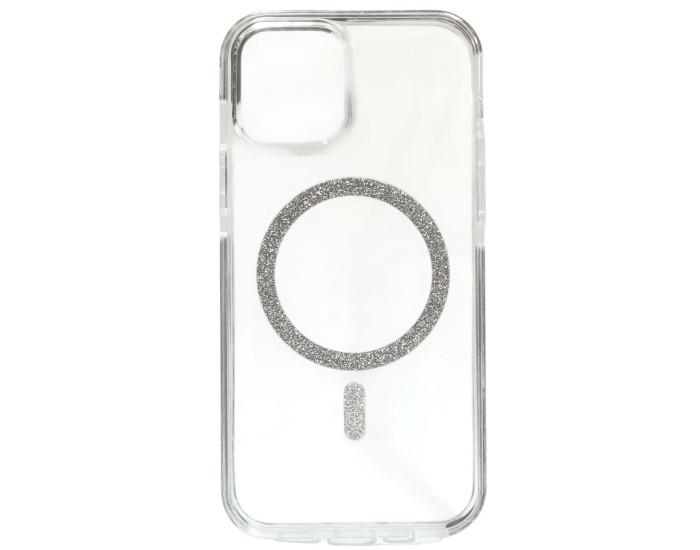 Чохол-силікон Shine MagCase Silver iPhone 14 Pro, Прозорий