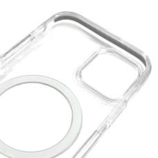 Чохол-силікон Shine MagCase Silver iPhone 15, Прозорий