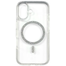 Чохол-силікон Shine MagCase Silver iPhone 16, Прозорий