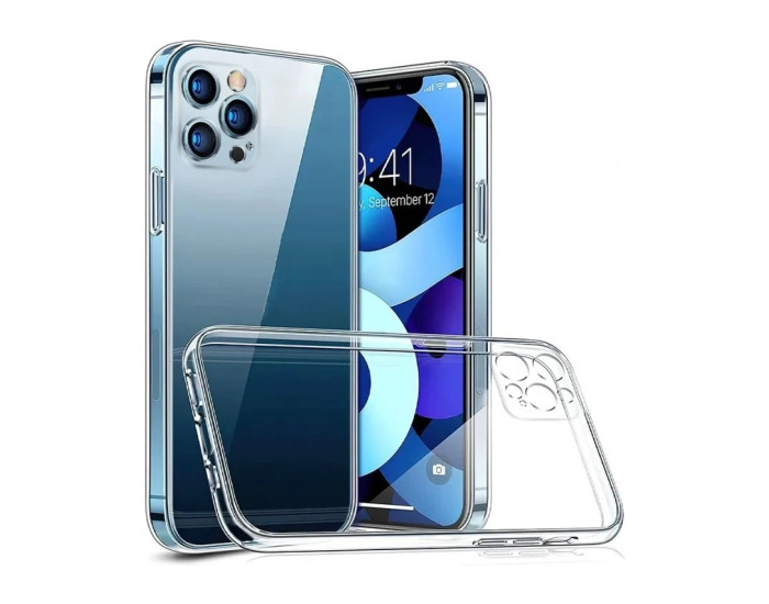 Чохол-силікон KST iPhone 13 Pro Max, Прозорий