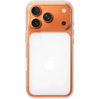 Чехол-силикон Clear Case with MagSafe and Animation iPhone 17 Pro, белый
