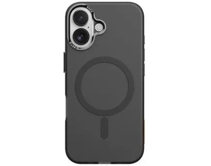Чохол-силікон Rock InShare Matte MAGNETIC (Metal Lens Frame) iPhone 17, чорний графіт