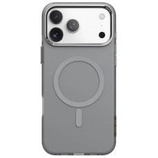 Чехол-силикон Rock InShare Matte MAGNETIC (Metal Lens Frame) iPhone 17 Pro Max, Titanium grey