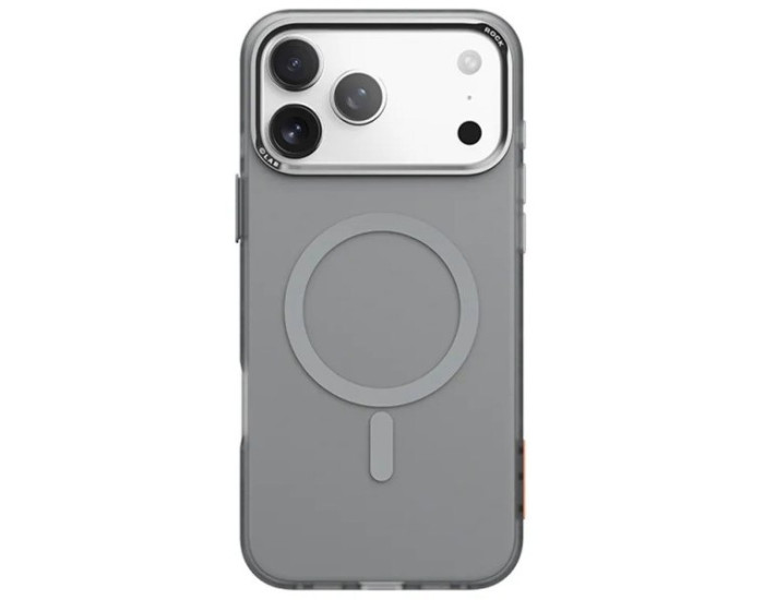Чехол-силикон Rock InShare Matte MAGNETIC (Metal Lens Frame) iPhone 17 Pro Max, Titanium grey