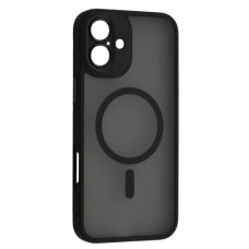 Чохол-силікон Rock Guard Touch Series with Magnetic (Anti-drop Lens) iPhone 16 Plus, Black