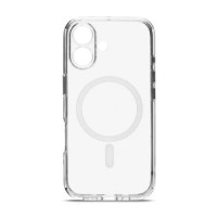 Чохол-силікон Rock Crystal Shield Transparent Magnetic Protection iPhone 17, Прозорий
