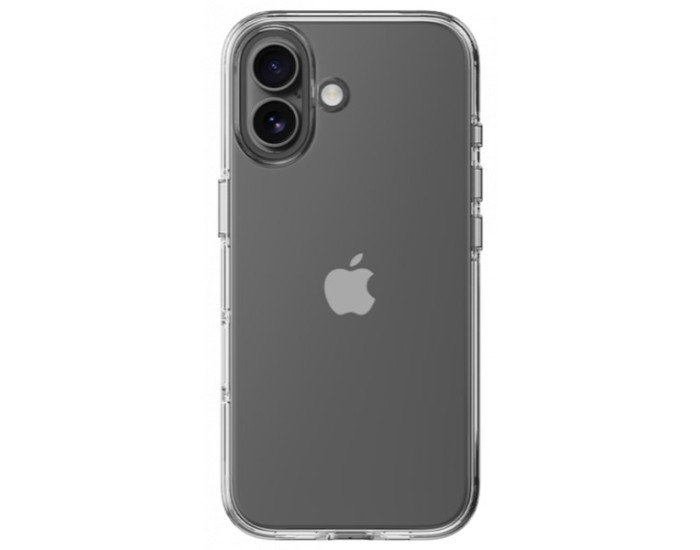 Чохол-силікон Rock Crystal Shield Transparent Protection iPhone 17, Прозорий
