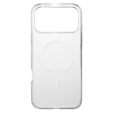 Чехол-силикон Rock Crystal Shield Transparent Magnetic Protection iPhone 17 Pro Max, прозрачный