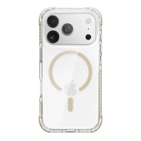 Чохол-силікон Rock Crystal Clear Anti-Drop Magnetic Protection Case iPhone 17 Pro, Прозорий