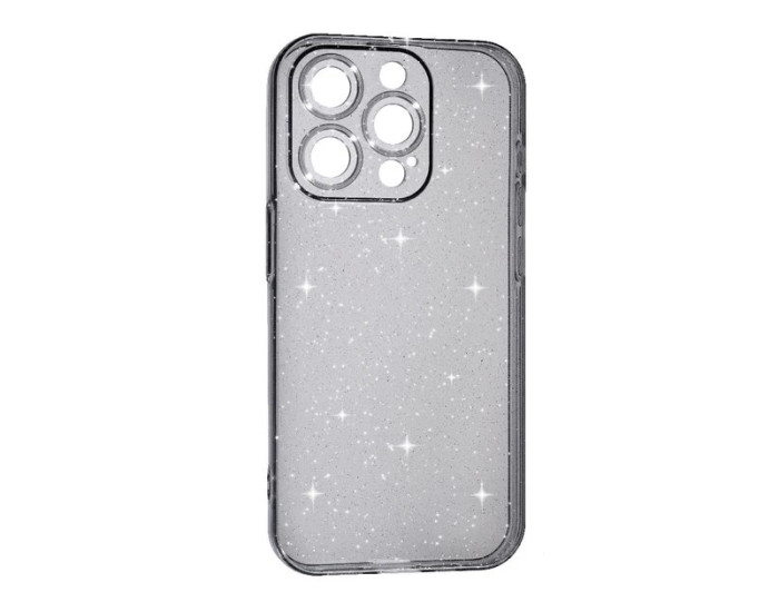 Чохол-силікон Clear Shine iPhone 14 Pro Max, чорний