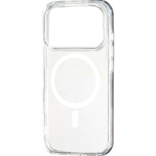 Чехол-силикон CLEAR CASE (PC) MagSafe iPhone 17 Pro, прозрачный