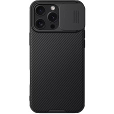 Чехол-силикон Nilkin CamShield Pro Magnetic iPhone 16 Pro Max, черный