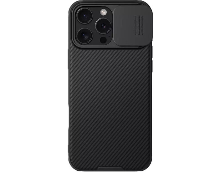 Чохол-силікон Nilkin CamShield Pro Magnetic iPhone 16 Pro Max, чорний