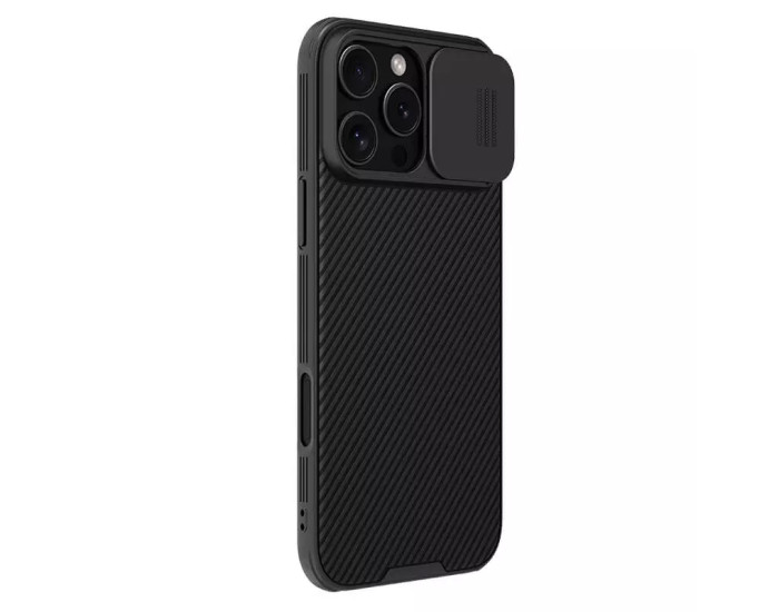 Чохол-силікон Nilkin CamShield Pro Magnetic iPhone 16 Pro Max, чорний