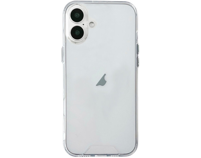  Чехол-силикон Space Drop Protection Case iPhone 16, прозрачный