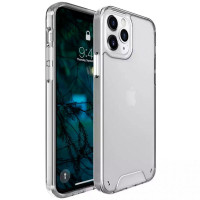 Чохол-силікон Space Case transparent iPhone 15 Pro, Прозорий