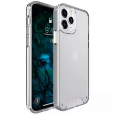 Чехол-силикон Space Case transparent iPhone 15 Pro Max, прозрачный																				