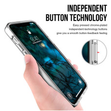 Чехол-силикон Space Case transparent iPhone 15 Pro Max, прозрачный																				