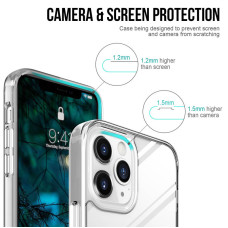 Чехол-силикон Space Case transparent iPhone 15 Pro Max, прозрачный																				