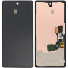 Дисплей с сенсорным экраном (модуль) Google Pixel 6a, черный с рамкой, OLED 