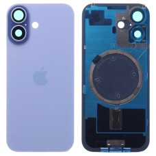 Задня панель корпуси iPhone 17 Mist Blue, з склом камери, MagSafe, оригінал