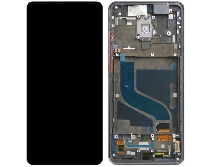 Дисплей с сенсорным экраном (модуль) Xiaomi Mi 9T/Mi 9T Pro /K20 /K20 Pro, с рамкой, черный, переклейка