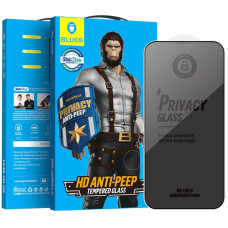 Защитное 2.5D стекло Privacy BLUEO Full Cover Anti-Peep Samsung Galaxy S26, Черный