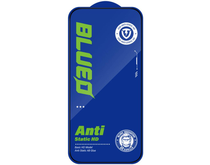 Защитное 2.5D стекло BLUEO Full Cover HD Samsung Galaxy S26 Plus, Черный