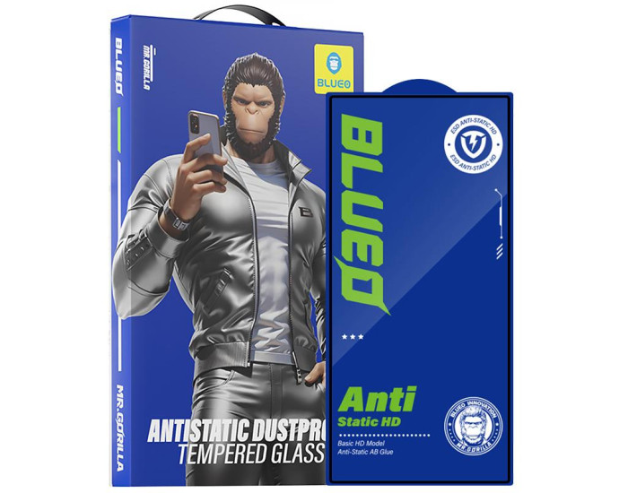 Защитное 2.5D стекло BLUEO Full Cover HD Samsung Galaxy S26 Ultra, Черный