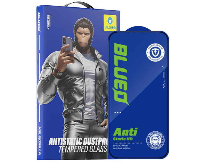 Защитное 2.5D стекло BLUEO Full Cover HD Samsung Galaxy S26, Черный