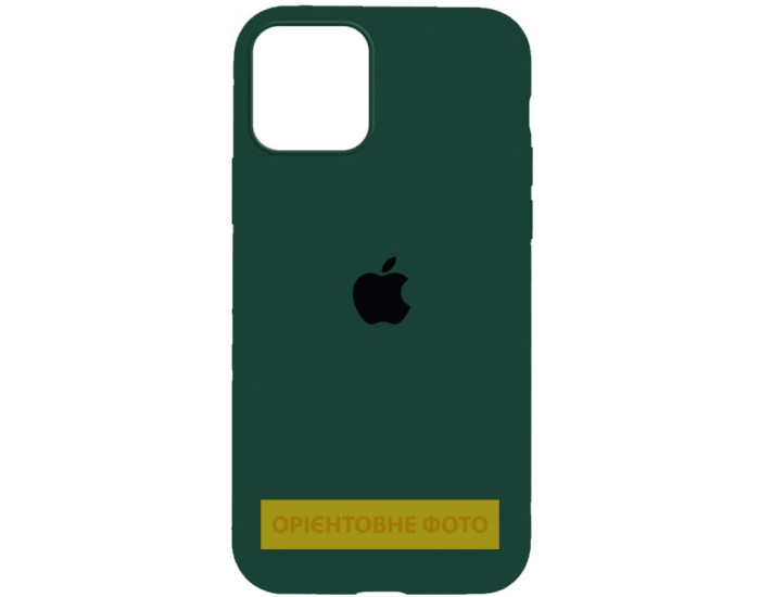 Чехол-силикон оригинал Full Soft Matte iPhone 17, Forrest green