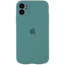 Чехол-силикон оригинал Full Camera Soft Matte iPhone 12, Pine green