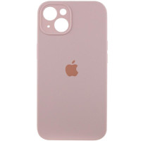 Чехол-силикон оригинал Full Camera Soft Matte iPhone 13 (Розовый / Chalk Pink)