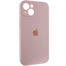 Чехол-силикон оригинал Full Camera Soft Matte iPhone 13 (Розовый / Chalk Pink)