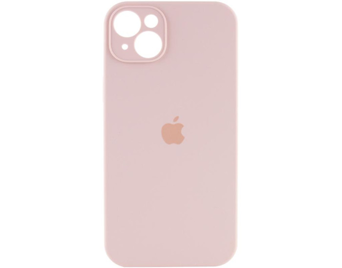Чехол-силикон оригинал Full Camera Soft Matte iPhone 14, Pink sand