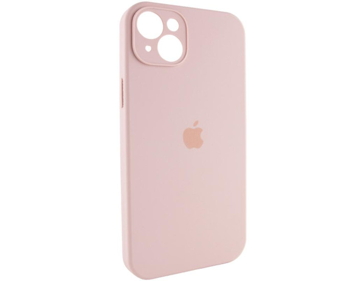 Чехол-силикон оригинал Full Camera Soft Matte iPhone 14, Pink sand