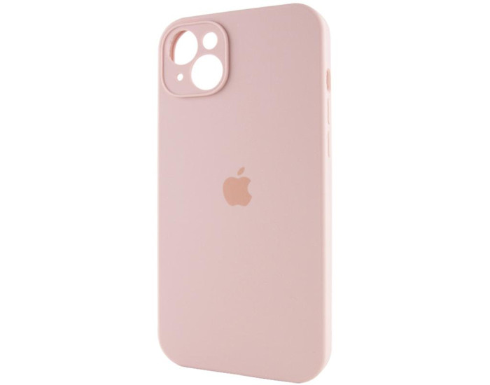Чехол-силикон оригинал Full Camera Soft Matte iPhone 14, Pink sand