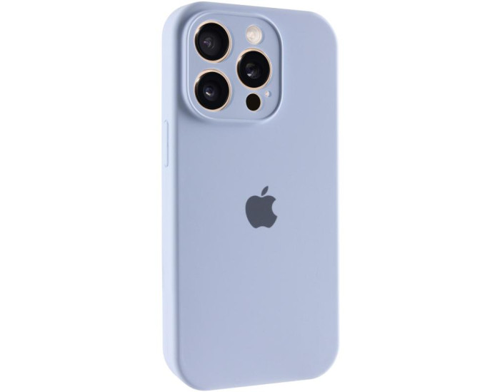 Чехол-силикон оригинал Full Camera Soft Matte iPhone 13 Pro Max, Lilac blue