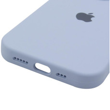 Чехол-силикон оригинал Full Camera Soft Matte iPhone 13 Pro Max, Lilac blue