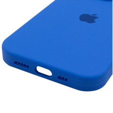 Чехол-силикон оригинал Full Camera Soft Matte iPhone 14 Pro (Синий / Capri Blue)