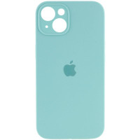 Чехол-силикон оригинал Full Camera Soft Matte iPhone 14 (Бирюзовый / Marine Green)