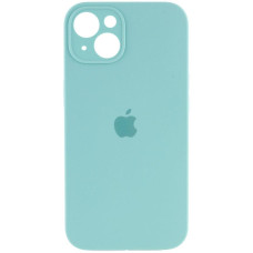 Чехол-силикон оригинал Full Camera Soft Matte iPhone 14 (Бирюзовый / Marine Green)