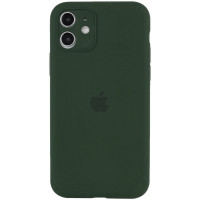 Чехол-силикон оригинал Full Camera Soft Matte iPhone 12, Cyprus green